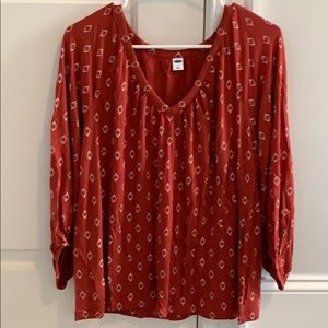 Old Navy Quarter Sleeve Blouse
